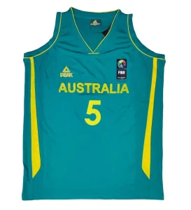 Camiseta Patty Mills Australia - Peak verde
