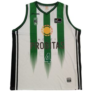 Camiseta Pau Ribas Joventut Badalona Spalding ACB blanca