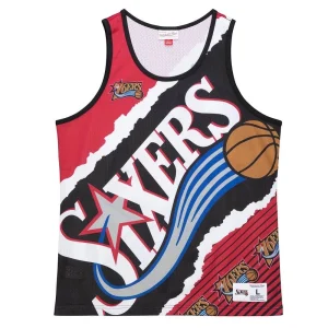 Camiseta Philadelphia Sixers 76ers Jumbotron 2 Tank – Mitchell Ness