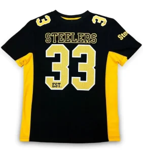 Camiseta Pittsburgh Steelers Number Franchise Polymesh Fanatics