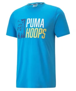 Camiseta Puma basketball Box Out Azul