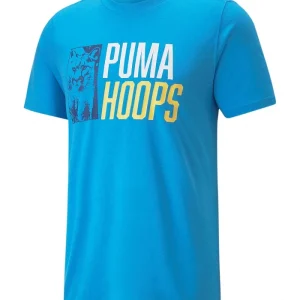 Camiseta Puma basketball Box Out Azul