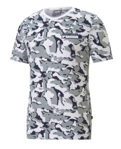 CAMISETA PUMA "CORE CAMO AOP" BLANCA