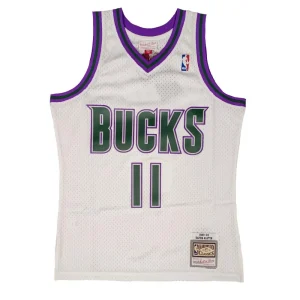 Camiseta Rafer Alston Milwaukee Bucks 1999-00 Swingman blanca