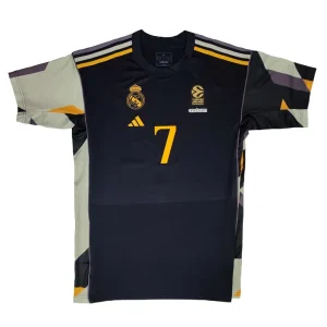 Camiseta Real Madrid Baloncesto de Facundo Campazzo – Calentamiento Euroliga Adidas 2023-24 *