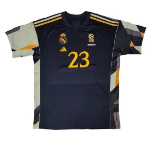 Camiseta Real Madrid Baloncesto de Sergio Llull - Calentamiento Euroliga Adidas 2023-24 *