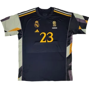 Camiseta Real Madrid Baloncesto de Sergio Llull – Calentamiento Euroliga Adidas 2023-24 *