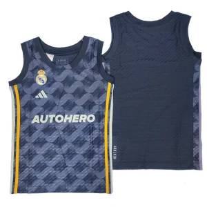 Camiseta Real Madrid Baloncesto Junior Segunda Equipacion- Adidas 2023-24 *