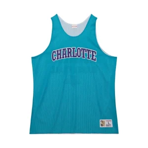 Camiseta Reversible Charlotte Hornets NBA Mesh Tank Vintage Logo – Mitchell and Ness