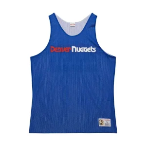 Camiseta Reversible Denver Nuggets NBA Mesh Tank Vintage Logo – Mitchell and Ness