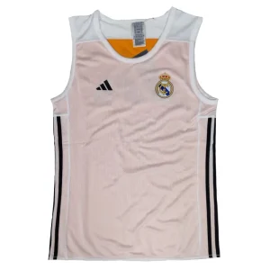 Camiseta reversible Real Madrid Baloncesto Adidas naranja