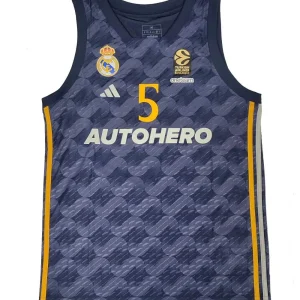 Camiseta Rudy Fernandez Real Madrid Baloncesto Euroliga – Adidas Segunda Equipacion 2023-24 *
