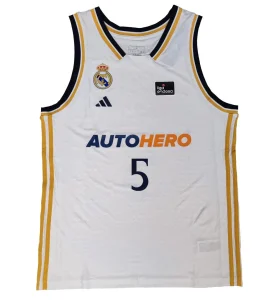 Camiseta Rudy Fernandez Real Madrid Baloncesto Liga Endesa - Adidas Home 2023-24 *