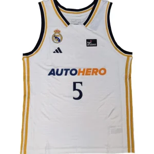 Camiseta Rudy Fernandez Real Madrid Baloncesto Liga Endesa – Adidas Home 2023-24 *