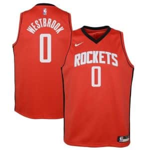 Camiseta Russell Westbrook Houston Rockets Icon Swingman Junior