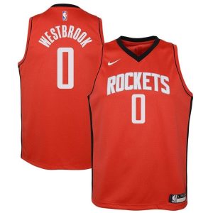 Camiseta Russell Westbrook Houston Rockets Icon Swingman Junior