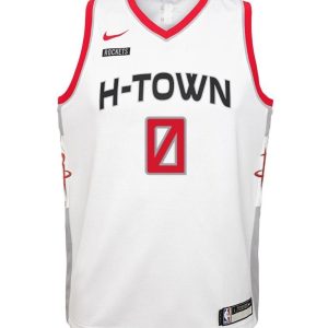 Camiseta Russell Westbrook Houston Rockets Nike City Edition Swingman Junior