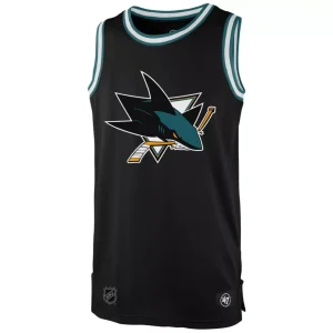 CAMISETA SAN JOSE SHARKS NHL – 47 BRAND «GRAFTON TANK»- NEGRA *