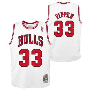 Camiseta Scottie Pippen Chicago Bulls Swingman Junior – Mitchell & Ness 1997-98 – Home