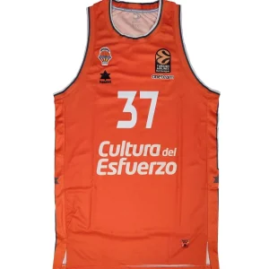 Camiseta Semi Ojeleye Valencia Basket Euroliga Primera Equipacion Oficial – Luanvi 2023/24
