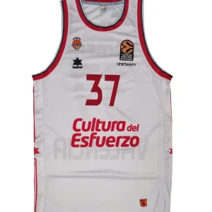 Camiseta Semi Ojeleye Valencia Basket Euroliga Tercera Equipacion Oficial – Luanvi 2023/24
