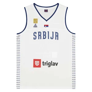 Camiseta Serbia baloncesto 100 Aniversario blanca – Peak