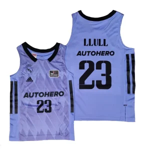 Camiseta Sergio Llull Real Madrid Baloncesto Adidas - Junior Segunda Equipacion 2023 ACB