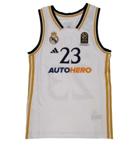 Camiseta Sergio Llull Real Madrid Baloncesto Euroliga - Adidas Home 2023-24 *