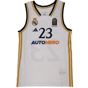 Camiseta Sergio Llull Real Madrid Baloncesto Euroliga – Adidas Home 2023-24 *