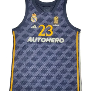 Camiseta Sergio Llull Real Madrid Baloncesto Euroliga – Adidas Segunda Equipacion 2023-24 *