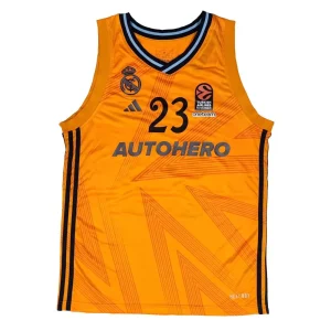 Camiseta Sergio Llull Real Madrid Baloncesto Euroliga Segunda Equipación – Adidas 2024-25