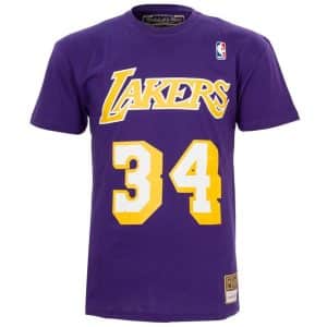 Camiseta Shaquille O´Neal Angeles Lakers N&N Tee – Mitchell and Ness