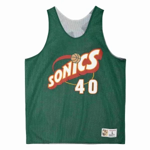 Camiseta Shawn Kemp Reversible Seattle Supersonics Mesh Tank – Mitchell and Ness