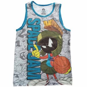 Camiseta Space Jam 2 Boxed Out «Marvin» – Outerstuff Junior.