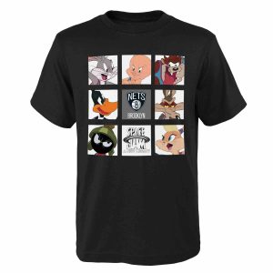 CAMISETA SPACE JAM 2 WARMING UP – BROOKLYN NETS JUNIOR