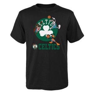 Camiseta Space Jam 2 Warming Up Logo Boston Celtics – Outerstuff Junior
