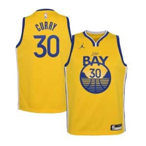 Camiseta Stephen Curry Golden State Warriors Statement Jordan Swingman Junior