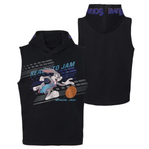 CAMISETA TANK TOP CON CAPUCHA SPACE JAM 2 DOWN THE COURT – JUNIOR.