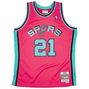 Camiseta Tim Duncan San Antonio Spurs NBA Reload Swingman de Mitchell and Ness.