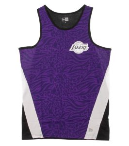 Camiseta Tirantes Los Angeles Lakers" All Over Print Tank" New Era.