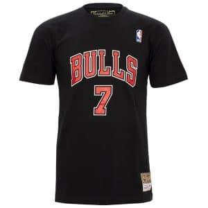 Camiseta Toni Kukoc Chicago Bulls Mitchell & Ness N&N negra