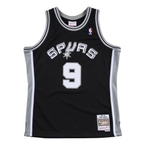 CAMISETA TONY PARKER – SAN ANTONIO SPURS 2001-02 – SWINGMAN NEGRA