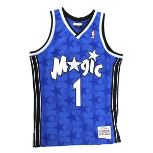 Camiseta Tracy Mcgrady con Orlando Magic NBA Swingman Road Jersey Azul.