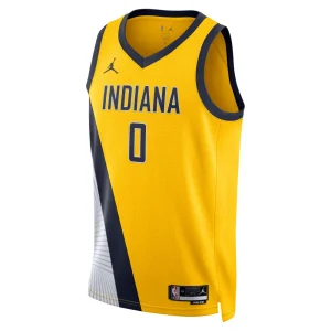 Camiseta Tyrese Haliburton Indiana Pacers swingman Statement Edition