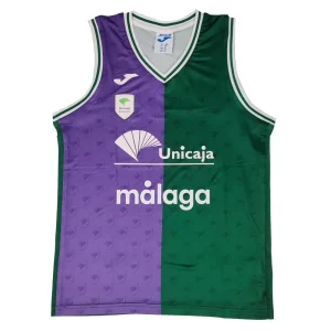 Camiseta Unicaja Malaga Baloncesto Primera Equipacion Junior 2023-24 Joma *
