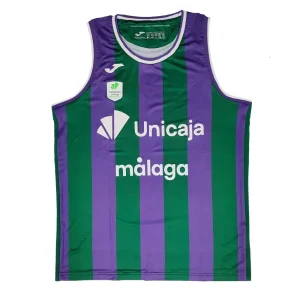 Camiseta Unicaja Malaga Primera Equipación Liga Endesa 2025 Joma