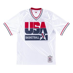 CAMISETA USA AUTHENTIC SHOOTING TSHIRT – CLYDE DREXLER – DREAM TEAM.