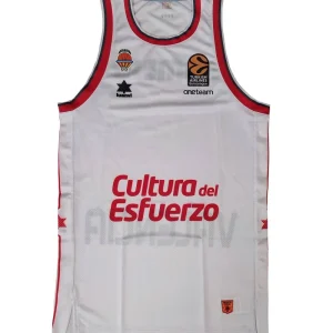 Camiseta Valencia Basket Euroliga Tercera Equipacion Oficial – Luanvi 2023/24