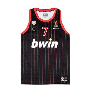Camiseta Vasilis Spanoulis Olympiacos GSA Negra