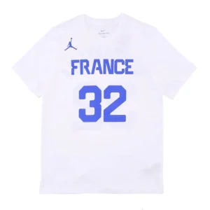 Camiseta Victor Wembanyama Francia Baloncesto «Olympic»- Nike team blanca